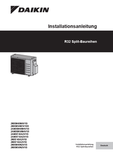 2MXM-M9,2AMXM-M,2AMXF-A,2MXF-A,2MXM-N_3PDE600450-2D_Installation manual_German download